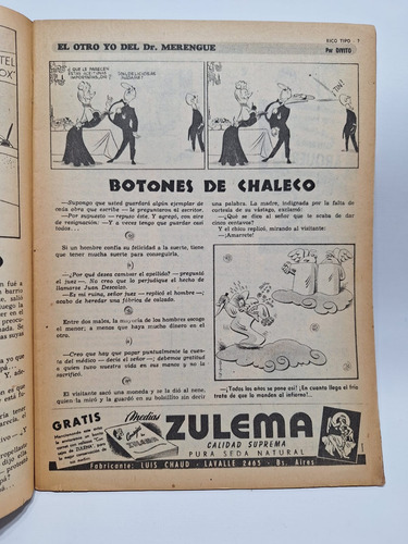 Antigua Revista Rico Tipo 1946 Año I I I N°82 Humor Le310 (Usado)