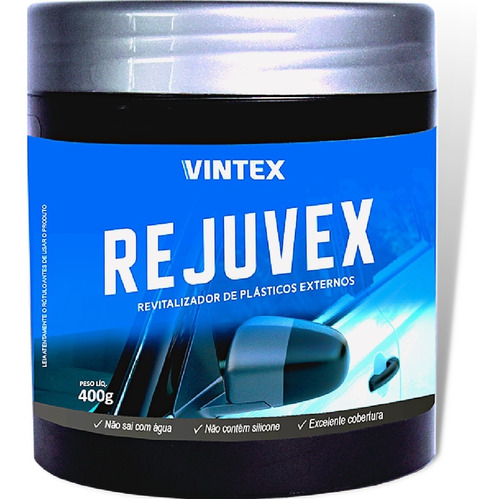 Revitalizador Parachoque E Plásticos Rejuvex 400g Vonixx Rpw