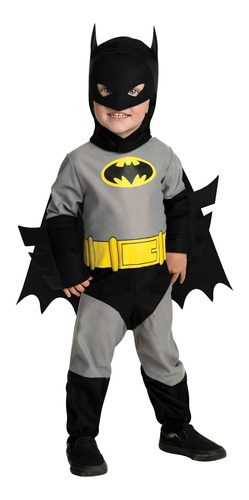 Disfraz Talla X Small (2t-4t) Para Niño De Batman Halloween