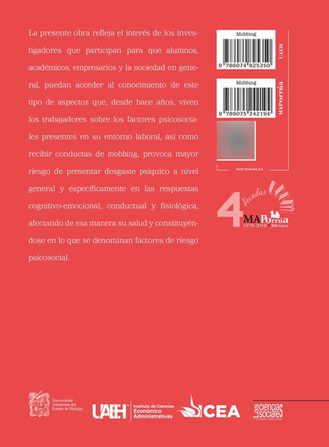Libro.- Mobbing. Un Factor Silencioso De Riesgo Laboral En M