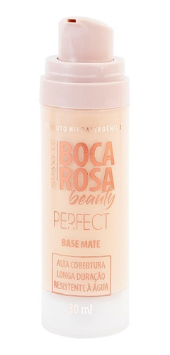 Imagem 2 de 3 de Base Matte Boca Rosa #maria