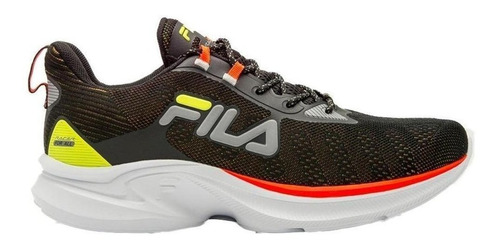 Tênis Fila Racer For All Masculino - Preto/laranja