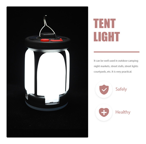 Iluminação De Tenda Externa Útil Lâmpada Led Portátil Multif