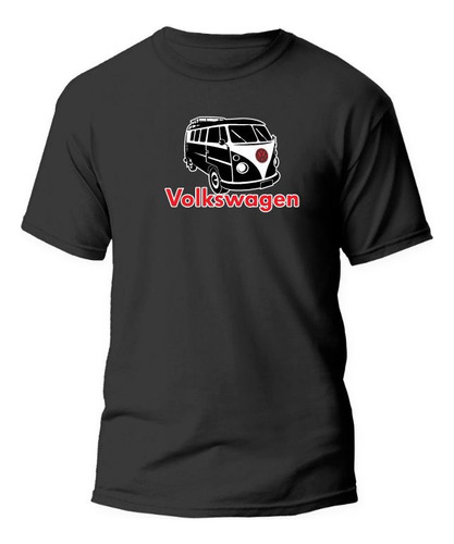 Playera Mod Volkswagen Deluxe Bus, Estampado Reflejante 