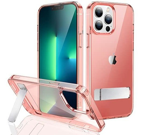 Funda Para iPhone 13 Pro Max De Color Oro Rosa