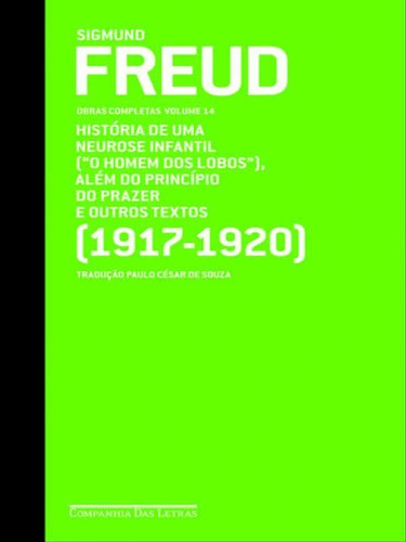 Freud (1917-1920) O Homem Dos Lobos E Outros Textos