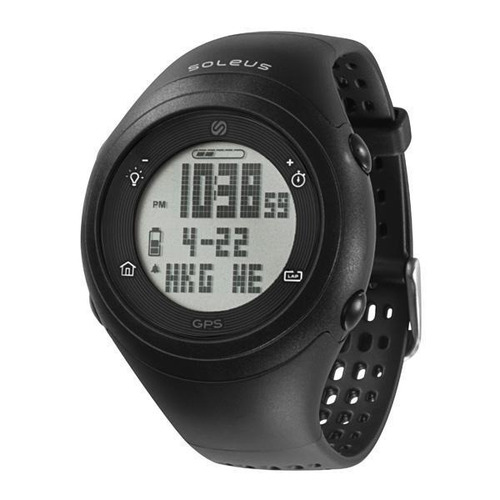 Relogio De Pulso Soleus Gps Fly - Preto/preto