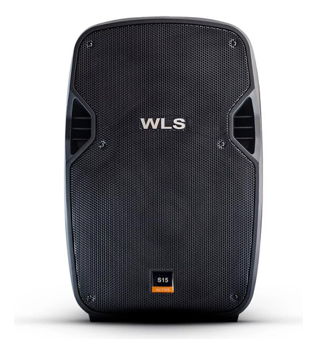 Caixa De Som Ativa Bluetooth Wls S15 250w Usb Rádio Bivolt Cor Preto 127/220v