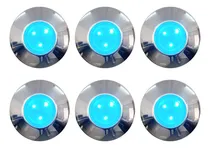 Comprar 6 Refletores Para Piscina Super Led 3 Basic 9 Wats Capa Inox