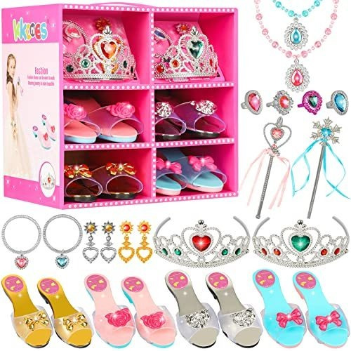 Princess Jewelry Boutique Dress Up And Elegant Shoe (4 Pares