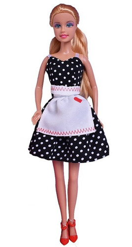 Muñeca Paloma Juego De Cocina Super Chef Simil Barbie