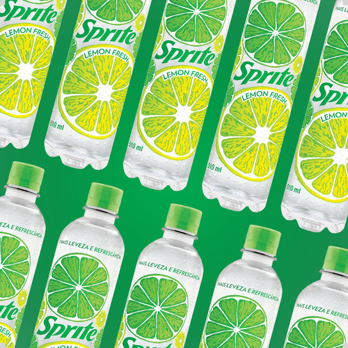 Refrigerante Sprite Lemon Fresh Limão 510ml Sem Açúcar 12un