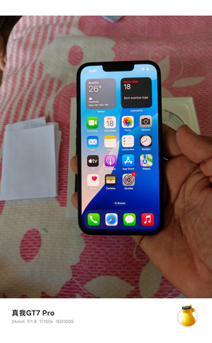 Iphone 16e (256 Gb) - Preto ( Antel, Chip Físico) Preto