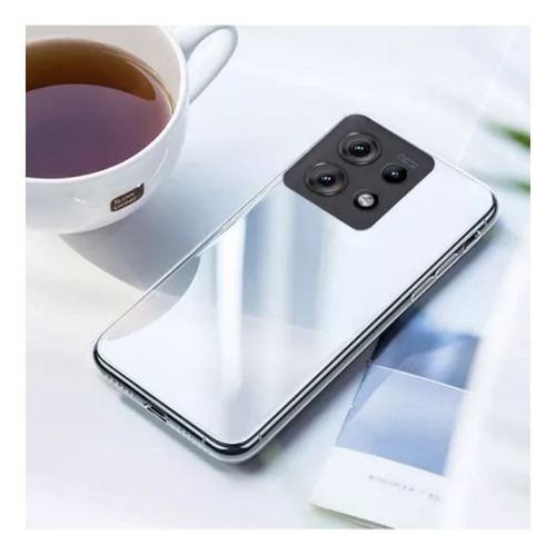 Para Moto G75 5g Clear Full Protective Case + Mica