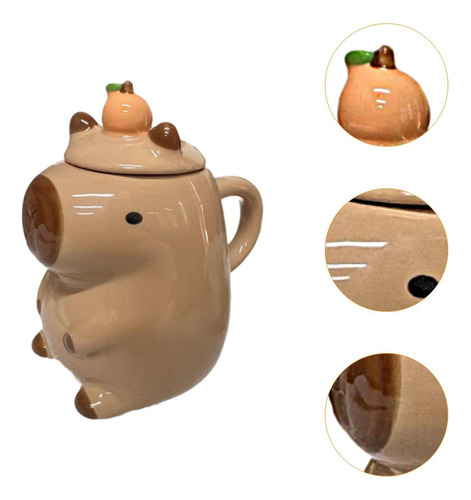 Taza De Té Con Tapa En Forma De , Regalo Creativo, Taza De