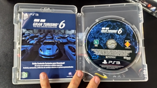 Game Gran Turismo 6 Ps3 Completo Usado Playstation Videogame (Usado)