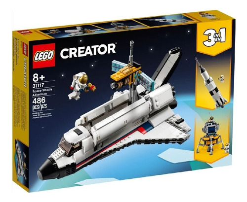 Lego 31117 Creator Creador 3 En 1 Space Shuttle Adventure