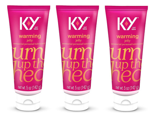 Lubricante K-y Calentamiento Lubricante Jelly 5oz 3