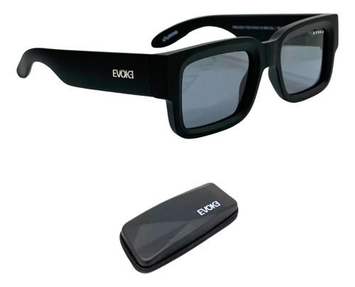 Óculos De Sol Evoke New Lodown A12 Black Matte Lenses Black