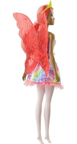Barbie Dreamtopia Hadas Corona Y Alas Desmontables