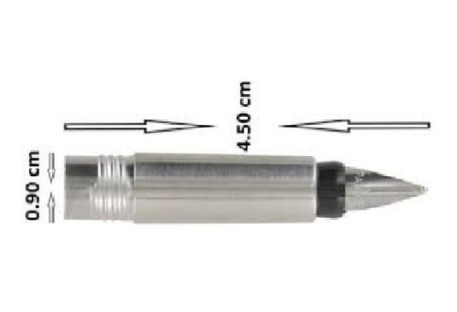 Parker Vector Plumilla Para Pluma Fuente Acero Pulido Nib M