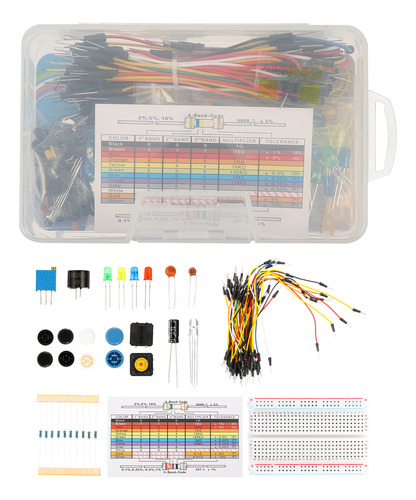 Pruebe El Condensador Del Kit De Resistencias De La Placa De