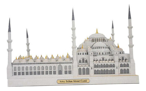 Turquia Mesquita Arquitetura Modelo Kits Diy Modelo De