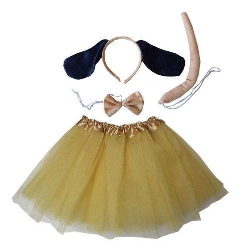 Traje De Animales Para Niños Tutu Set Dog