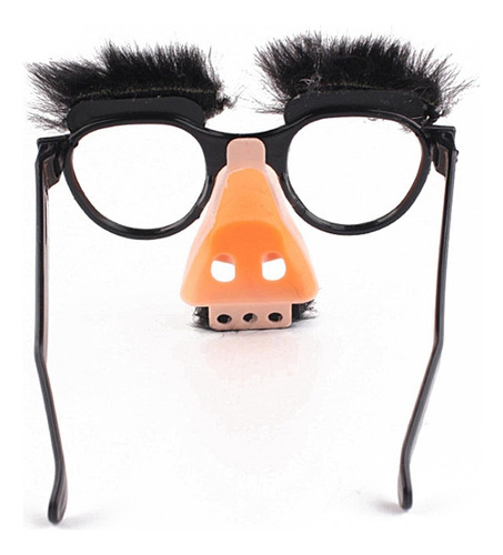 Sq 4 Piezas Gafas Divertidas Con Bigote Y Nariz Grande,