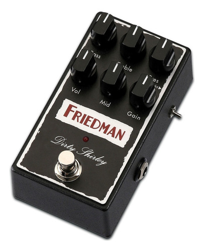 Pedal Friedman Dirty Shirley Overdrive Usa C/ Nf-e Cor Única