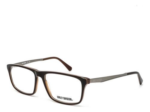 Lentes De Vista Transparente Harley Davidson Hd0994050 Color Marrón Talla M