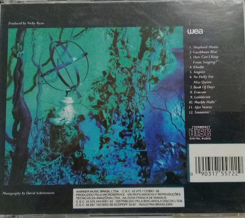 Cd Enya -shepherd Moons- 1995 (Usado)