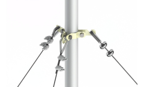 Mástil Telescópico De 9m C/accesorios De Instalacion Kitslm9
