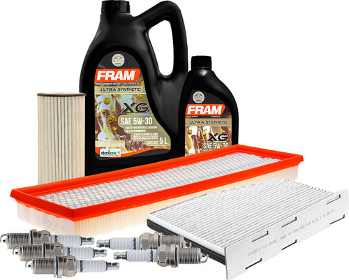 Afinacion 3 Filtros 5w30 Cobre Jetta L5 2.5l 05 - 09 Fram A