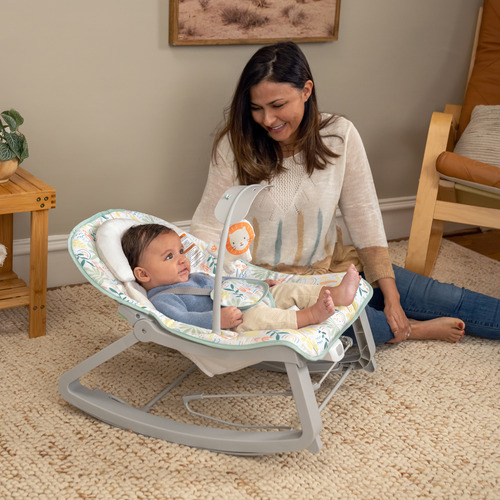 Silla Mecedora Vibradora 3 En 1 De Ingenuity 17498 Multicolor Keep Kozy