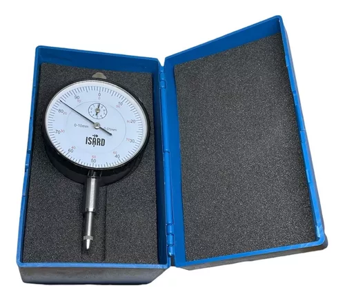 Base Magnética + Reloj Comparador Centesimal 0 - 10 Mm