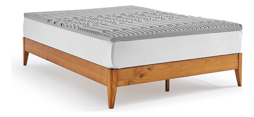 Sobrecolchón Nooz Memory Foam Infusión Carbón Activado Queen