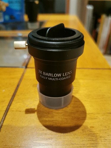 Barlow 2x 1.25 Single Lens Telescopio Astronomía