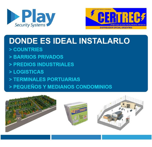 Cerco Eléctrico Para Seguridad Perimetral Certrec