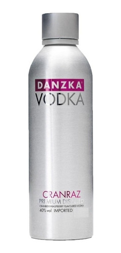 Vodka Danzka Cranraz X 750 Ml - 3 Botellas  - Importado