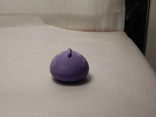 Genshin Impact Electro Slime Figura Impresion 3d Pixelados_