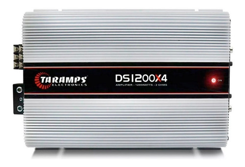 Amplificador Taramps Ds1200x4 1200w Rms - 4 Canais - 2 Ohms