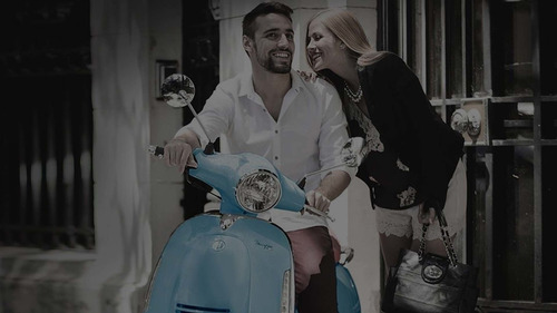 Imagen 11 de 25 de Moto Scooter Beta Tempo 150 Deluxe Vintage Celeste Znorte