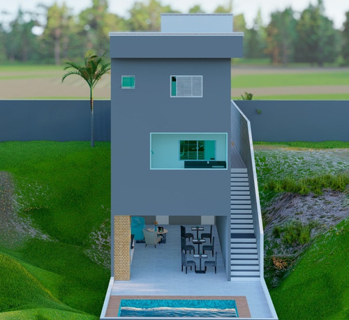 Imagem 4 de 4 de Casa De 3 Dormitórios Com Suíte No Portal Dos Ipês - Cajamar