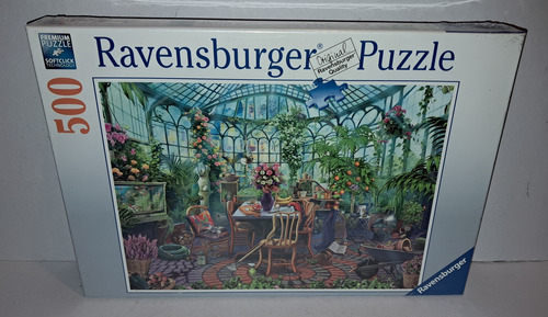 Rompecabezas Ravensburger Invernadero De Madrugada 500 Pzs (Usado)