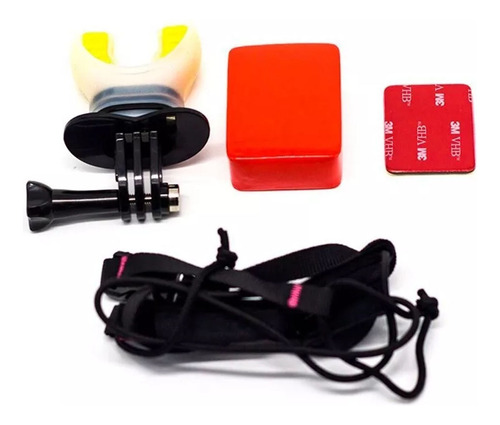 Kit Boquilla Soporte Boca Bucal Surf Kite Xiaomi Yi Gopro