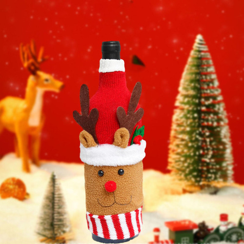 * Funda For Botella De Vino, Accesorios Navideños For Vino,