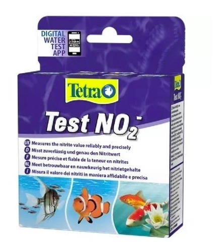 Tetra Test No2 Nitritos Para Agua Dulce Y Marinos Pecera