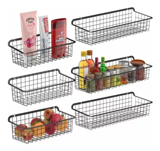 Wall Basket, Cambond Metal Wall Mounted Wire Baskets For Sto