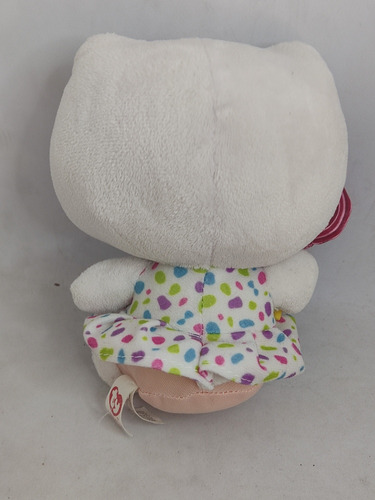 Peluche Hello Kitty Vestido Colores Con Paleta 15cm (Usado)